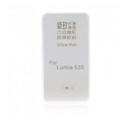 Microsoft Lumia 535 Silicone Ultra Slim 0.3mm transparent
