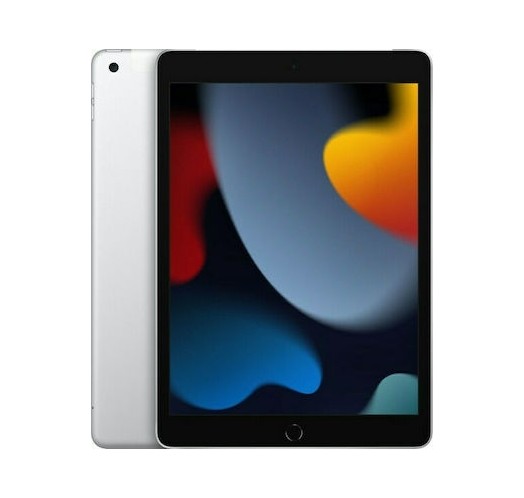 Apple iPad 2021 10.2" με WiFi +cellular  και Μνήμη 64GB Silver  EU