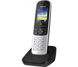 Panasonic KX-TGH710 Ασύρματο Τηλέφωνο με Aνοιχτή Aκρόαση Black/Silver EU