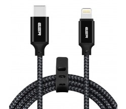 ESR Double Braided Cable type C- IPHO black