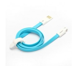 CARTECH LASER ΚΑΛΩΔΙΟ ΦΟΡΤΙΣΗΣ USB/MICRO USB 1m BLUE