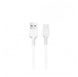 HOCO Flash charging data cable for Type C X20 2 meter white