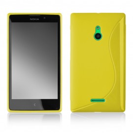 BACK COVER "S-CASE" NOK.XL YELLOW